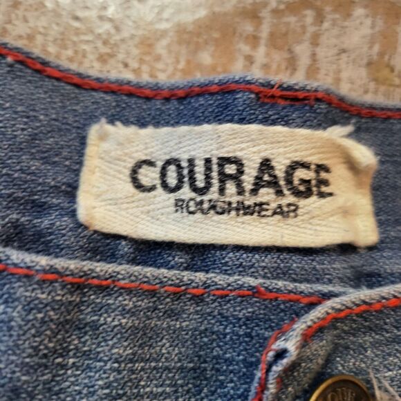 Courage Roughwear Denim Shorts Mens 43 Blue Jeans Casual Streetwear Urban - Picture 2 of 10